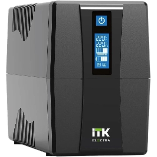 Источник бесперебойного питания Line-interactive 800ВА/480Вт, фаза 1/1, LCD дисплей, с АКБ 1х9AH, USB