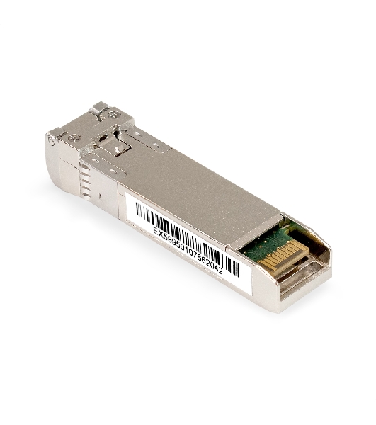 Трансивер SFP+ EXT-10G-MM850-LC2-300M (10Gbase-SR для многомодового оптического кабеля, 10 Гбит/с, Tx:850/Rx:850 нм, до 300 м, разъем Duplex LC)