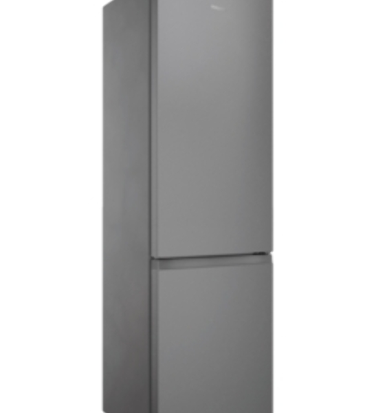 Холодильник Hotpoint HT 5200 C S серебристый двухкамерный 240/83л морозилка снизу, No Frost