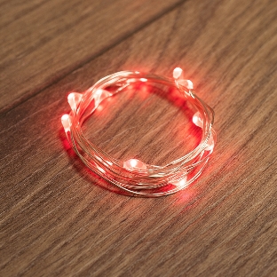Гирлянда Neon-night 'Роса' 2 м, 20 диодов, цвет красный