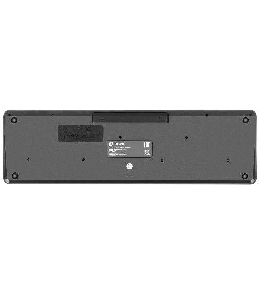 Комплект клавиатура+мышь Oklick 300M беспроводной, USB, 1600 DPI, серый/чёрный