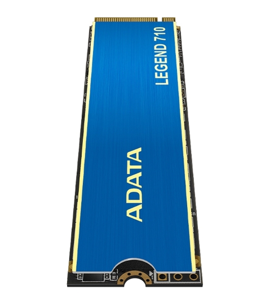 Накопитель SSD ADATA LEGEND 710, 2Tb, PCIe 3.0 x4, M.2 2280, NVMe, R/W 2400/1800, с радиатором