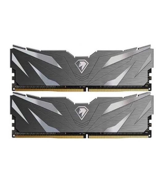 Оперативная память NETAC, DDR4, 16GB (2x8GB), 3200MHz, CL16, DIMM, с радиаторами, черный