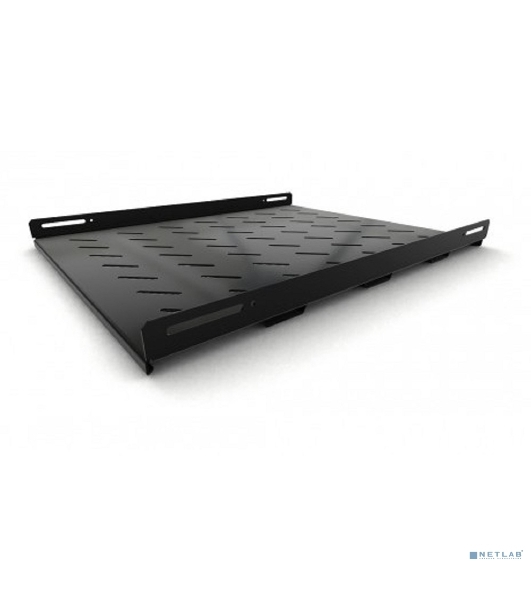 Полка стационарная Hyperline TSH3H-650-RAL9004 1U нагр.:100кг. 19' 650мм черный (упак.:1шт)