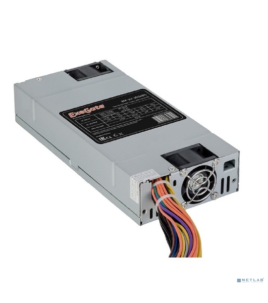 Блок питания серверный 350W ExeGate (ServerPRO-1U-350ADS) APFC, унив. для 1U, 24pin,2x(4+4)pin,3xSATA,3xIDE