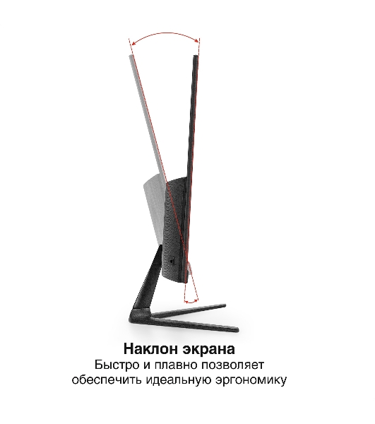 Монитор с аудио 21.5' 100 Гц ExeGate ProSmart ER2207A (VA LED Grade A+, FHD, 1920x1080@100Гц, 16:9, 250cd/m2, 3000:1, 178°/178°, 5ms, Speakers, D-Sub, HDMI, audio-in, FreeSync, Flicker-free, Low Blue Light, кабель HDMI 1.5м, VESA, регулировка наклона (tilt), черный)