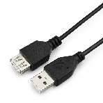 Кабель-удлинитель Гарнизон USB 2.0, AM/AF, 1м, пакет (GCC-USB2-AMAF-1M), фото3