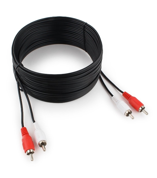 Кабель аудио Cablexpert CCA-2R2R-7.5M, 2xRCA - 2xRCA, 7,5м