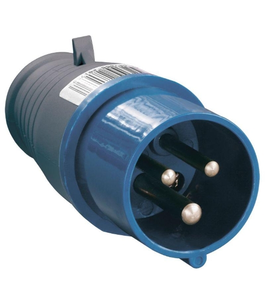 Вилка IEK PSR01-016-3 013 2Р+РЕ 16А 220В IP44 IEK