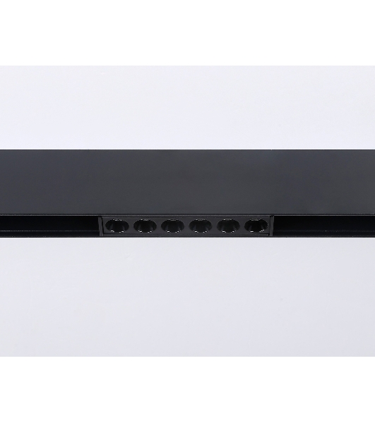 Светильник трековый светодиодный GL4019 BK черный IP20 6W 4200K 48V 24° 115*22*45