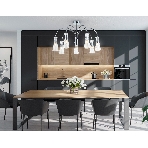 Люстра Ambrella light LH55653/7 СH/CL хром/прозрачный E14*7 max 40W D745*460, фото 1