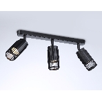 Светильник Ambrella light TN51690/3 BK черный GU10/3 260*60*180, фото3