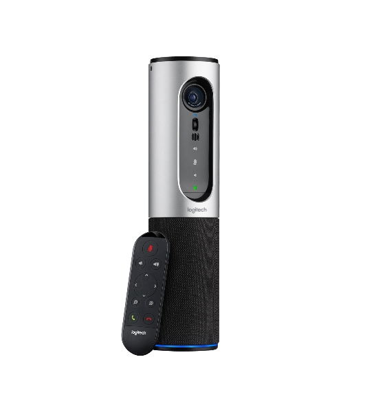 Веб-камера Logitech ConferenceCam Connect 1920x1080, 30 кадр/с, USB, микрофон (2 шт, шумоподавление), автофокус, автоосвещение, серебристый