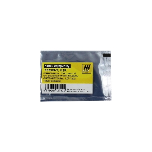 Чип Hi-Black к картриджу HP CLJ CP2020/2025 new, Y, 2,8K
