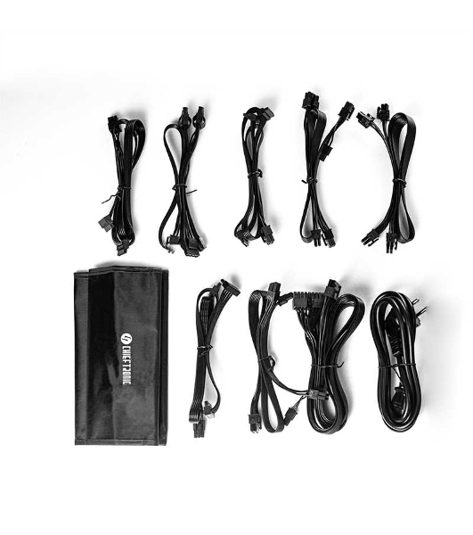 Блок питания Chieftec CHIEFTRONIC PowerUp GPX-550FC (ATX 2.3, 550W, 80 PLUS GOLD, Active PFC, 120мм fan, Full Cable Management, LLC design) Retail