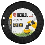 Леска для триммера Denzel двухкомпонентная, зубчатый квадрат, 2,4 мм х 172 м, на DIN кат. EXTRA CORD, фото4