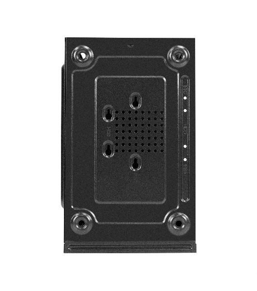 Компьютерный корпус Minitower ExeGate BAA-403U2-UNS500 (mATX, БП UNS500 с вент. 12см, 1*USB/2*USB 3.0, HD Audio, черный)
