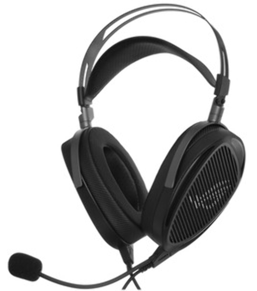 Гарнитура ASUS ROG Kithara чёрный, проводная, подсветка, совместимость с PS5