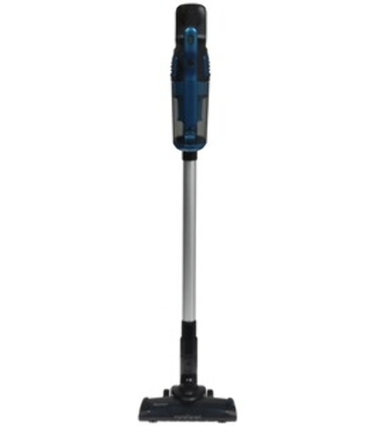 Пылесос вертикальный Blackton Bt VCA1401B черный/синий, питание от аккумулятора, 25 Вт, уборка сухая, пылесборник 0.6 л, работа от АКБ max 40 мин