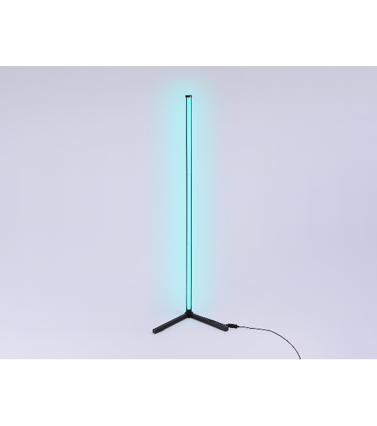 Светильник Ambrella light FL8022 BK черный LED 15W RGB D32*1250 (ПДУ РАДИО 2.4G)