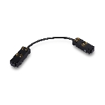 GL1110 BK черный коннектор питания гибкий для шинопровода Magnetic 220V 250*28.5*18, фото4