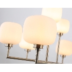 Люстра Ambrella light LH53005/12 SN/FR сатин никель/белый матовый G9*12 max 40W D910*680, фото5