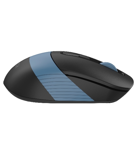Мышь беспроводная A4Tech Fstyler FB10C черный/синий, 2000 dpi, радиоканал, Bluetooth, USB, кнопки - 4