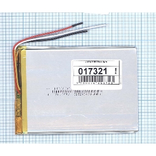 Аккумулятор Li-Pol (батарея) 3x70x105мм 3pin 3.7V/3500mAh
