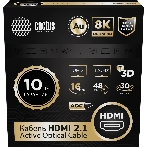 Кабель аудио-видео Cactus CS-HDMI-AOC-2.1-30 HDMI (m)/HDMI (m) 30м. позолоч.конт. черный, фото6