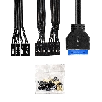 Компьютерный корпус Minitower ExeGate BAA-403U2-UNS500 (mATX, БП UNS500 с вент. 12см, 1*USB/2*USB 3.0, HD Audio, черный), фото6