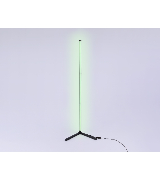 Светильник Ambrella light FL8022 BK черный LED 15W RGB D32*1250 (ПДУ РАДИО 2.4G)