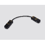 GL1110 BK черный коннектор питания гибкий для шинопровода Magnetic 220V 250*28.5*18, фото3