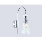 Настенный светильник Ambrella light LH55655 СH/CL хром/прозрачный E14 max 40W 220*90*300, фото8
