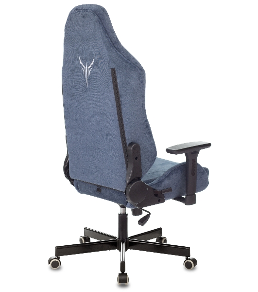 Кресло Knight N1 Fabric синий, ткань, 120 кг, механизм качания