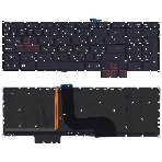 Клавиатура для ноутбука Acer Predator 15 G9-591 черная с подсветкой, фото4