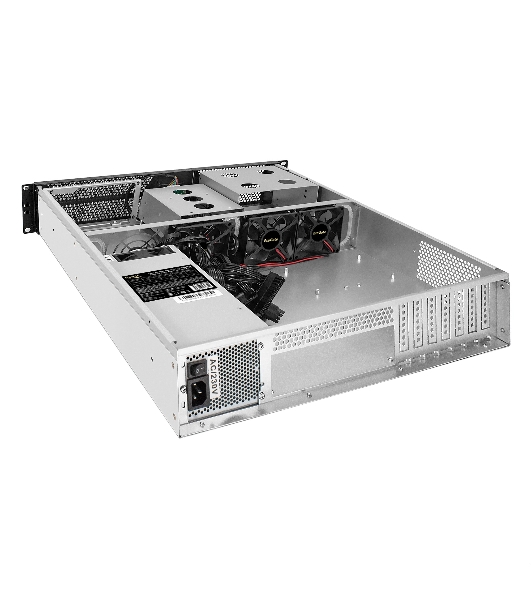 Серверный корпус ExeGate Pro 2U550-04 (RM 19', высота 2U, глубина 550, БП 2U-400ADS, 2*USB)