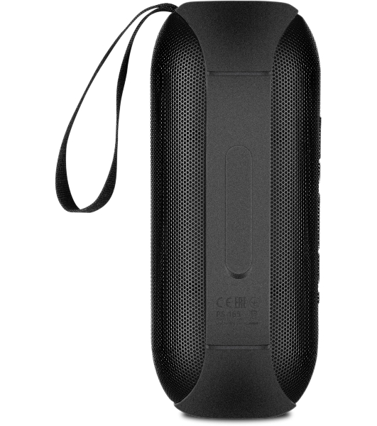 Портативная акустика SVEN PS-165, черный (16 Вт, Waterproof (IPx6), TWS, Bluetooth, microSD, 3000мА*ч)