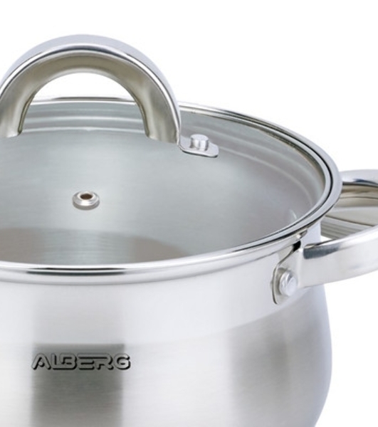 Кастрюля ALBERG AL-2100 2 л