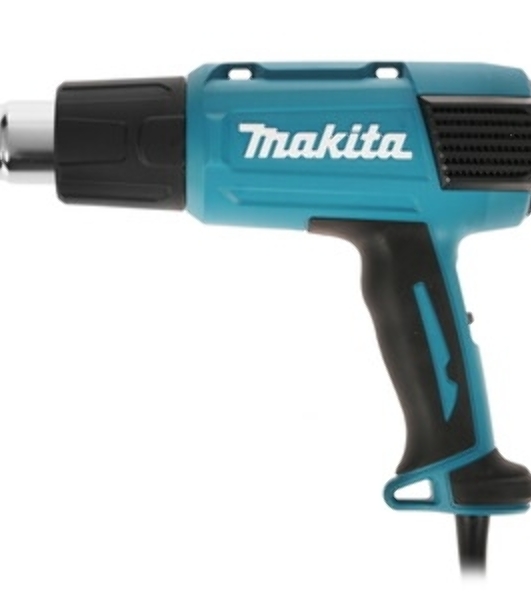 Фен Makita HG 6031 VK 1800Вт 250-500л/мин с регулировкой, с насадками, кейс