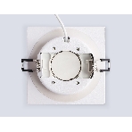 Светильник встраиваемый Ambrella light TN6737 WH белый IP44 GX53 110*110*57, фото5