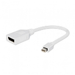 Переходник Gembird Переходник miniDisplayPort - DisplayPort, 20M/20F, 16см, белый, фото4