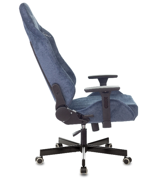 Кресло Knight N1 Fabric синий, ткань, 120 кг, механизм качания