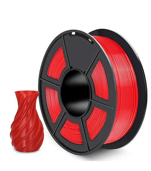 Филамент NVPrint PETG Red для 3D печати диаметр 1.75мм длина 330 метров масса 1 кг