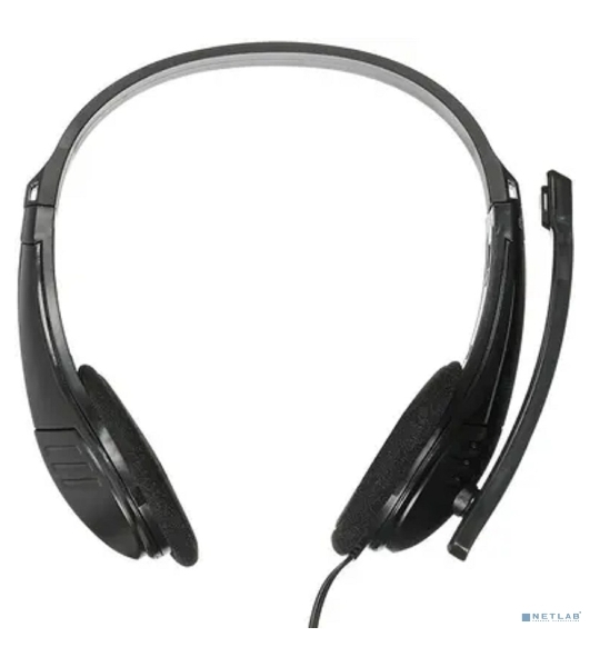 Гарнитура Oklick HS-M150 чёрный, проводная, 3.5 мм