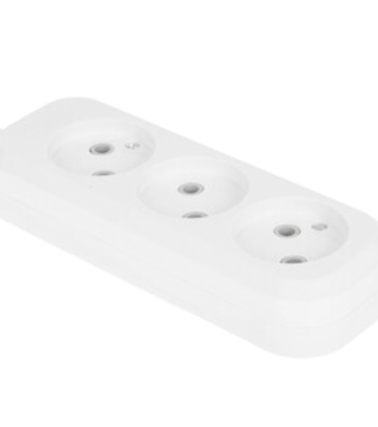 Удлинитель бытовой Smartbuy (SBE-10-3-05m-N) 3 гн х 5,0 м белый