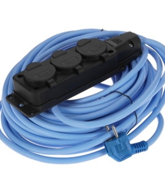 Удлинитель Power Cube PC-3-B-20(IP), 16А, 20 м, IP54