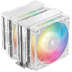 Кулер для процессора DEEPCOOL AG620 G2 WH LGA1954/1851/1700/AM5/AM4 (9шт/кор, TDP 270W, PWM, DUAL Black Fan 120mm, 6 тепл. трубок, белый) RET, фото10