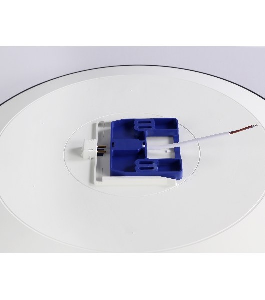 Потолочный светодиодный светильник Ambrella light FZ1226 BK черный IP44 24W 4200K D372*55 (Без ПДУ)