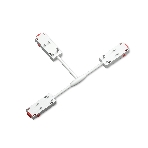 GL1113 WH белый коннектор питания T-образный для шинопровода Magnetic 220V 250*150*18, фото4