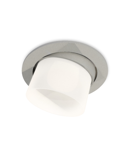 Комплект встраиваемого поворотного светильника Ambrella light XC7653082 SGR/FR серый песок/белый матовый MR16 GU5.3 (C7653, N7170)